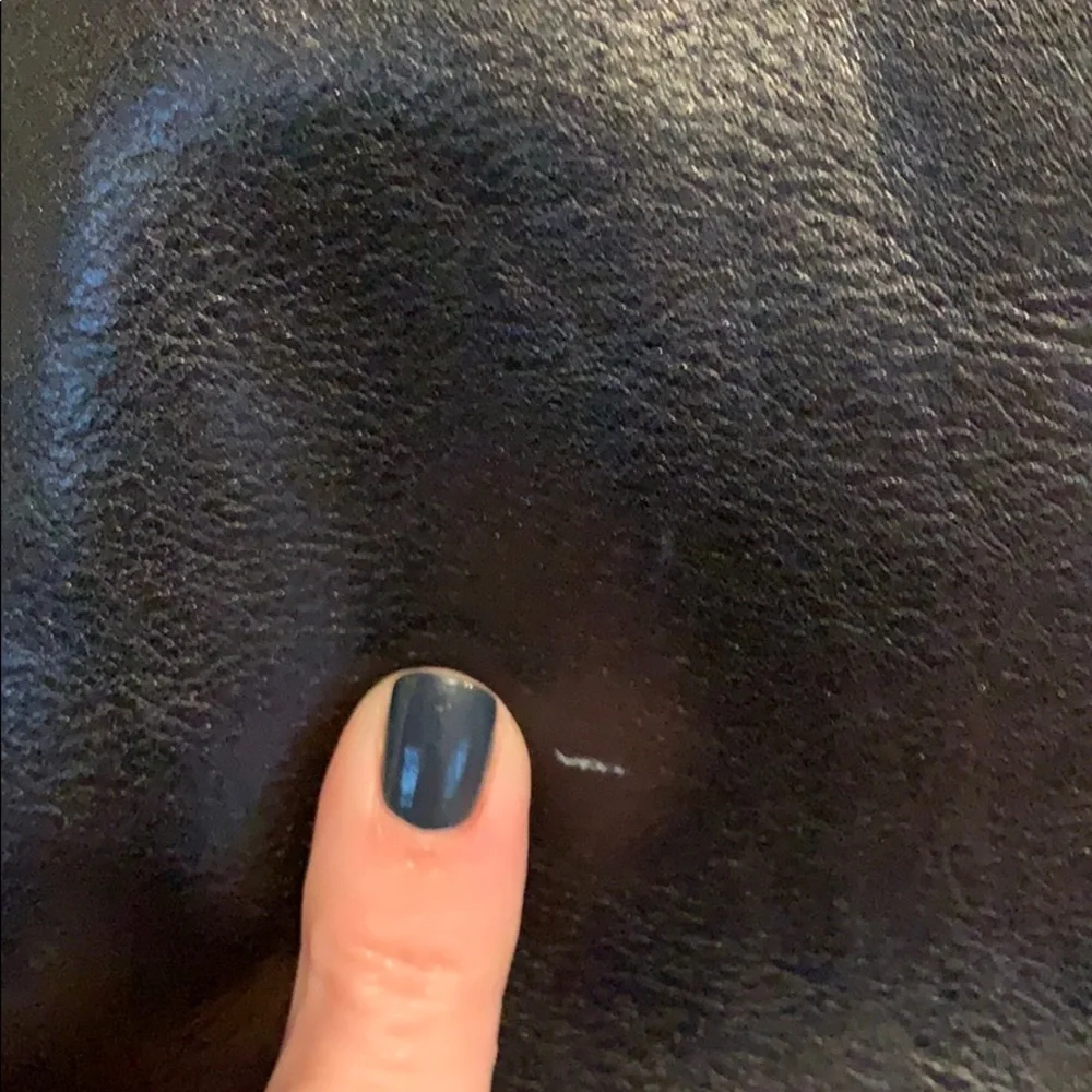 Fossil Black Leather Tote Bag - Picture 5 of 7